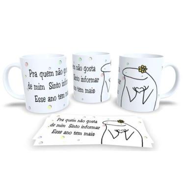 Imagem de Caneca de Porcelana Personalizada Flork Frases Engraçadas, Divertidas 
