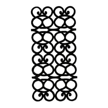 Imagem de Grade Ferro Fundido Inglesa Sacada Varanda Escada 44x92cm - FUNDIÇÃO S