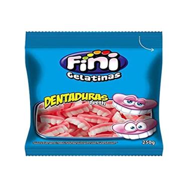 Imagem de Fini Balas De Gelatina Dentaduras Pacote 250G