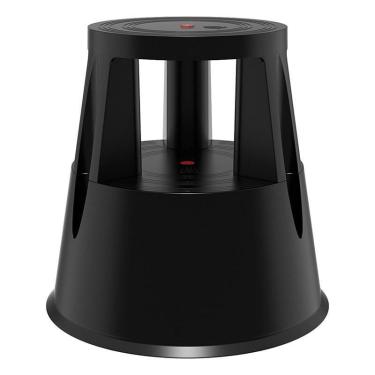 Imagem de Escada Móvel Cinza Preta - Flp7175-Pt - Flashlimp