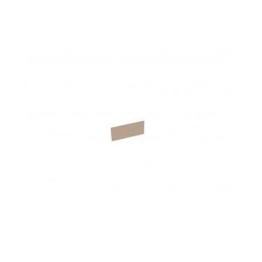 Imagem de Multiuso De Cozinha Painel De Edição p- Fechamento Rodapé Connect 35x14x1,5cm Off White - Henn