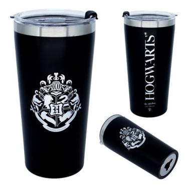 Imagem de Copo Térmico Hogwarts Harry Potter Abridor 500ml Inox