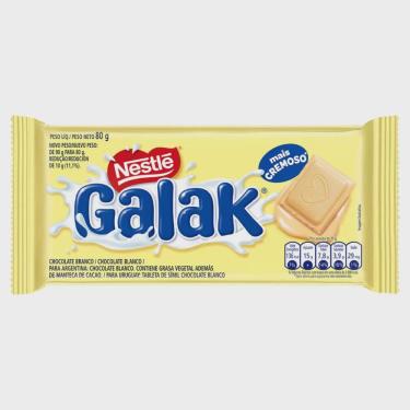 Imagem de Chocolate branco nestle galak 80G