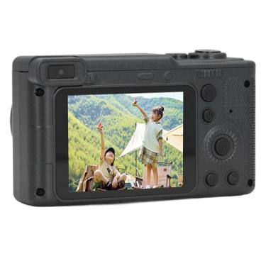 Imagem de Câmera Vídeo Tela Grande 2,4 Polegadas, Câmera Digital Compacta para Viagem, Tecnologia IPS Zoom 8x, Temporizador Anti vibração, Foco Automático, Câmera Vlogging Com Função Macro