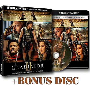 Imagem de Generic Gladiador Ii (2024) Conjunto De Dois Discos (Disco Bônus Incluído) [4K Uhd + Blu-Ray] [Region Free]