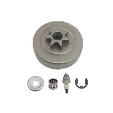 Imagem de ZENGYL Kit de substituição de arruela de roda dentada de tambor de embreagem 7T de 3/20.3 cm - Serve para Stihl MS170 017 MS180 018 MS210 MS230 MS250 021 023 025 Motosserra - 1123 640 2003