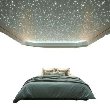 Imagem de Kit Iluminação Fibra Ótica Rgbw 300 Pontos Luz No Teto - Fibra Ótica I