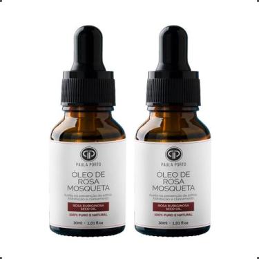 Imagem de Kit 2 Óleo Clareador Manchas Rosa Mosqueta 100 Puro e Vegetal Rosa Rub