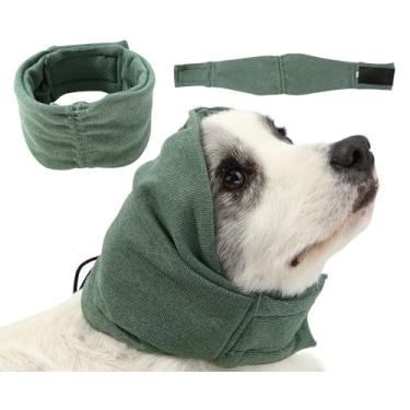 Imagem de Spajoy Moletom com capuz calmante para cães, envoltório redutor de ruído, protetor de ruído