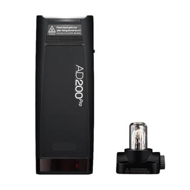 Imagem de Adesivo protetor de vinil com película antirarranhões para câmera Godox AD200 Pro Acessórios de fotografia AD200Pro (preto fosco)