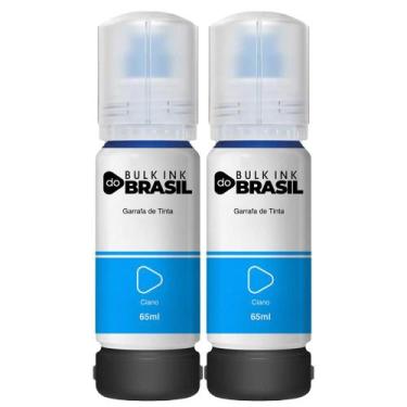 Imagem de Kit 2 Tintas Compatível Epson L3150 L3110 L5190 L3250 L3210 L5290 L559