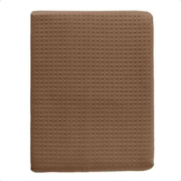 Imagem de Colcha Cobre Leito de Cama Solteiro Lisa Piquet 100% Algodão - Teka, C