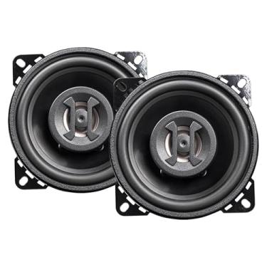 Imagem de Hifonics ZS4CX Zeus Alto-falantes Coaxiais para Carro (Preto, Par) – Alto-falantes Coaxiais de 10 cm, 175 watts, Áudio bidirecional para carro, Crossover passivo, Sistema de Som (grades não incluídas)