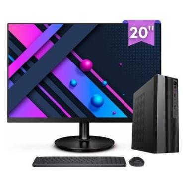 Imagem de Computador Completo 2eletro Slim Intel Core I7, 16gb Ram, SSD 512gb, Bivolt, Monitor 20" LED - Cd2e-0117sl