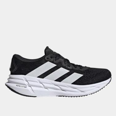 Imagem de Tênis Adidas Adistar 4 Masculino, Preto, Branco, 38