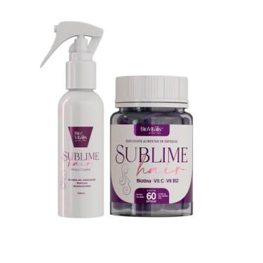 Imagem de Oferta Relâmpago 1 Vitamina 1 Tônico Crescimento Capilar Para Homens e