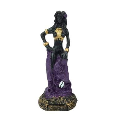 Imagem de Imagem Iemanjá Iansã Oxalá obaluaê Exu pomba gira orixás diversos modelos resina 15 cm (Pomba Gira)