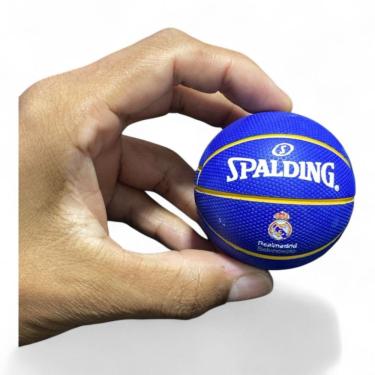 Imagem de Mini Bola De Basquete Spalding Real Madrid E Barcelona