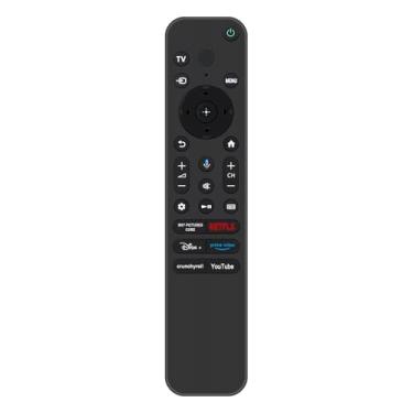 Imagem de Novo controle remoto de voz de substituição RMF-TX920U compatível com controle remoto Sony 2024 B7N63912 Bravia 8K TV K-55XR70 K-65XR70 K-65XR80 K-75XR70 K-75XR90 K-85XR80 K-85XR80C K-85XR90 K-85XR80C