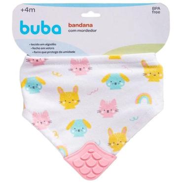 Imagem de Bandana Baby Com Mordedor Happy Friends Buba
