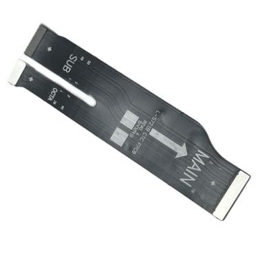 Imagem de zhxchzhi Cabo flexível principal da placa-mãe OEM compatível com Samsung Galaxy S24 FE 5G SM-S721 peças pretas