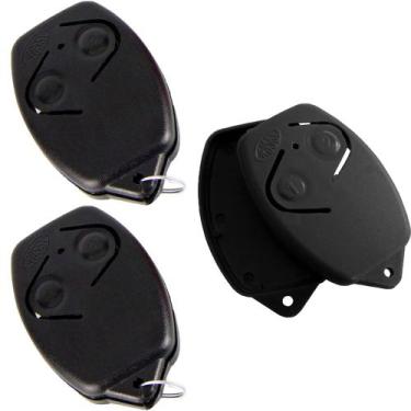 Imagem de 2 Controle Remoto 2 Canais 433mhz Nano Dz3 Dz4 Atto + 1 Caixa Carcaça 