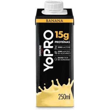 Imagem de Kit c/ 6 YoPRO Bebida Lactea UHT Banana 15g de proteinas