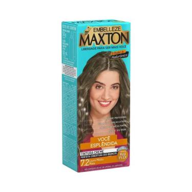 Imagem de Embelleze tintura maxton kit 7.2 louro medio mate