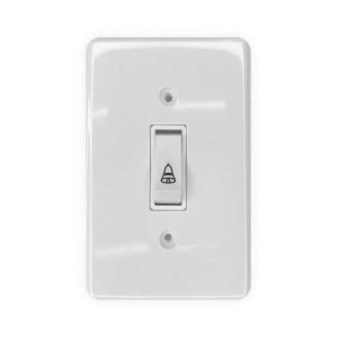 Imagem de interruptor pulsador minuteria 6A 250V 4x2 Ilumi