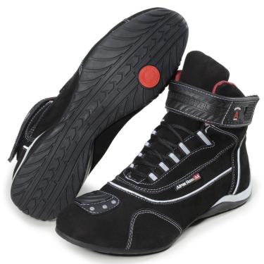 Imagem de TENIS MOTOCICLISTA COM RELETIVO CANO ALTO 310 KM PRETO-Masculino
