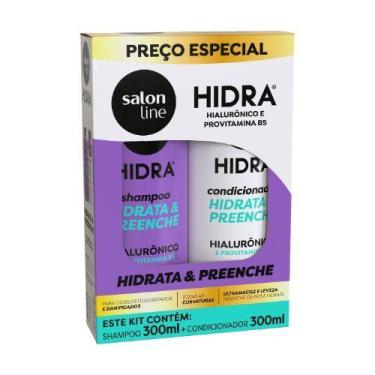 Imagem de Salon line kit hidra shampoo + condicionador 300ml hialuronico