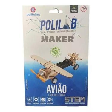 Imagem de Brinquedo De Montar Científico Polilab Linha Maker Polibrinq - Brinque