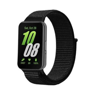 Imagem de Pulseira De Nylon Ajustável Para Samsung Galaxy Fit 3, Acessórios De S