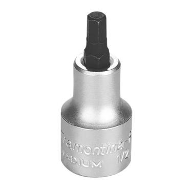 Imagem de Soquete em Aço Cromo Vanádio Ponta Hexagonal 6 mm - Encaixe 1/2" Tramo