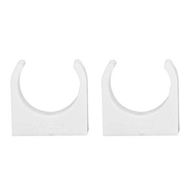 Imagem de Grampo a Gás, 20pcs u Forma de Tubo de água Em Forma de Clipes Fixos Com Parafusos, 4 para Terra e Parede, Fácil de Montar, Feita de Material PPR de Alta (32
