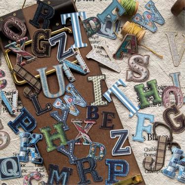 Imagem de Kit de adesivos de scrapbook do alfabeto, 312 peças, letras PET transparentes, à prova d'água, conjunto de adesivos para lixo, diário, garrafas de água, telefone, laptop, decalques para adolescentes