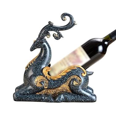Imagem de GRFIT Ganchos de pesca Suporte de garrafa de vinho decorativo suporte de vinho ótimos presentes para amantes de vinho novidade suporte de vinho decoração de topo de mesa anzóis de peixe (cor: B)
