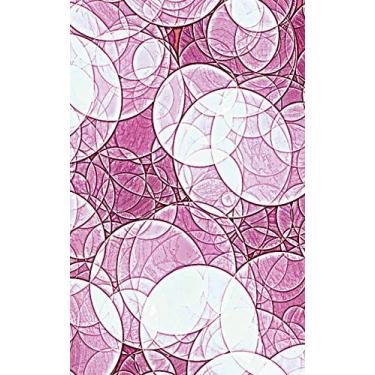 Imagem de Cannabis Rating Journal - Violet Bubbles: 5 X 8 200 Page:100 Sheet Blank Form Discreet THC CBD Cannabis Rating