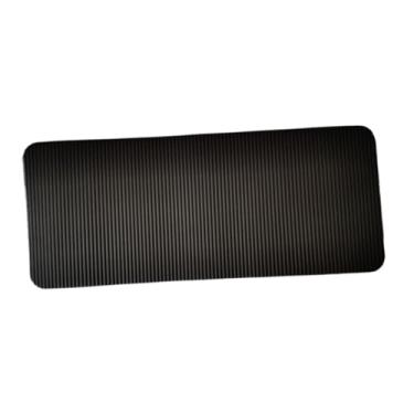 Imagem de harayaa Joelheira para ioga, almofada de treino portátil com alça, joelheiras para exercícios de solo, equilíbrio, pilates, academia, Preto