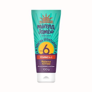 Imagem de Parafina Bronzeadora Dermacream Morena Jambo FPS 6  100g