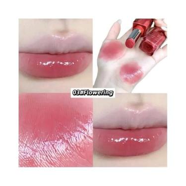 Imagem de Batom Gege Bear Mirror Gloss  Acabamento brilho com água translúcido e