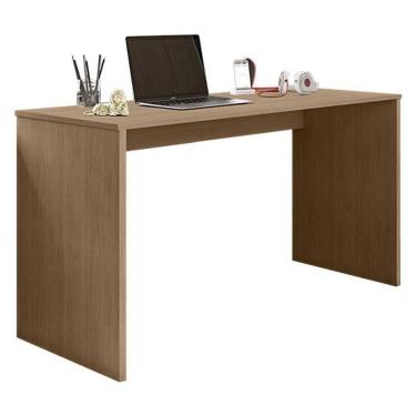 Imagem de Mesa Para Computador E Gaveteiro Gávea Com Chave 4 Gavetas Freijó Fosco - Móveis Leão