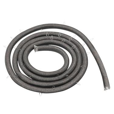 Imagem de Whole Parts Gaxeta de vedação de porta de forno (incluindo 27 clipes de montagem) Peça # 807545502 - Substituição e compatível com alguns fogões ou fornos Frigidaire, Electrolux e Kenmore