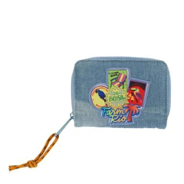 Imagem de Carteira Farm Ziriguidum Patch Rio Azul