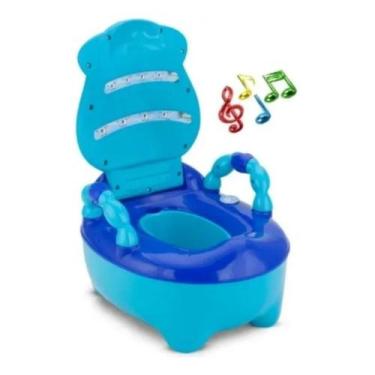 Imagem de Troninho Infantil Vaso Desfralde Criança Penico Musica Pinico Piniquin