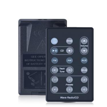 Imagem de Substituição de controle remoto para Bose A5 Wave Radio/CD Player AWRC-1P AWRC-P1 AWRC-1W AWRC-1G AWRC1P 193334-B10 193334-B02