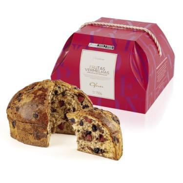 Imagem de Panettone Genovês Frutas Vermelhas c/ Gotas De Chocolate 750g - Ofner