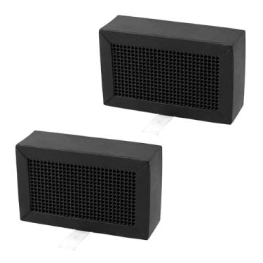 Imagem de 2 filtros de ar de impressora 3D para Bambu Lab, 8 x 5 x 2,8 cm, filtro de ar para impressora 3D de carbono ativado premium, acessórios práticos para purificador de ar Bambu Lab X1C/P1P/P1S/X1/X1E