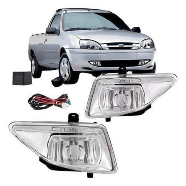 Imagem de Kit Farol Milha Auxiliar Fiesta 2000/2002 Courier 2000/2010 - Rf