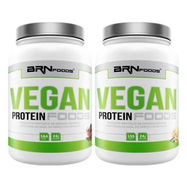Imagem de Kit 2 Vegan Protein 500G - Brn Foods